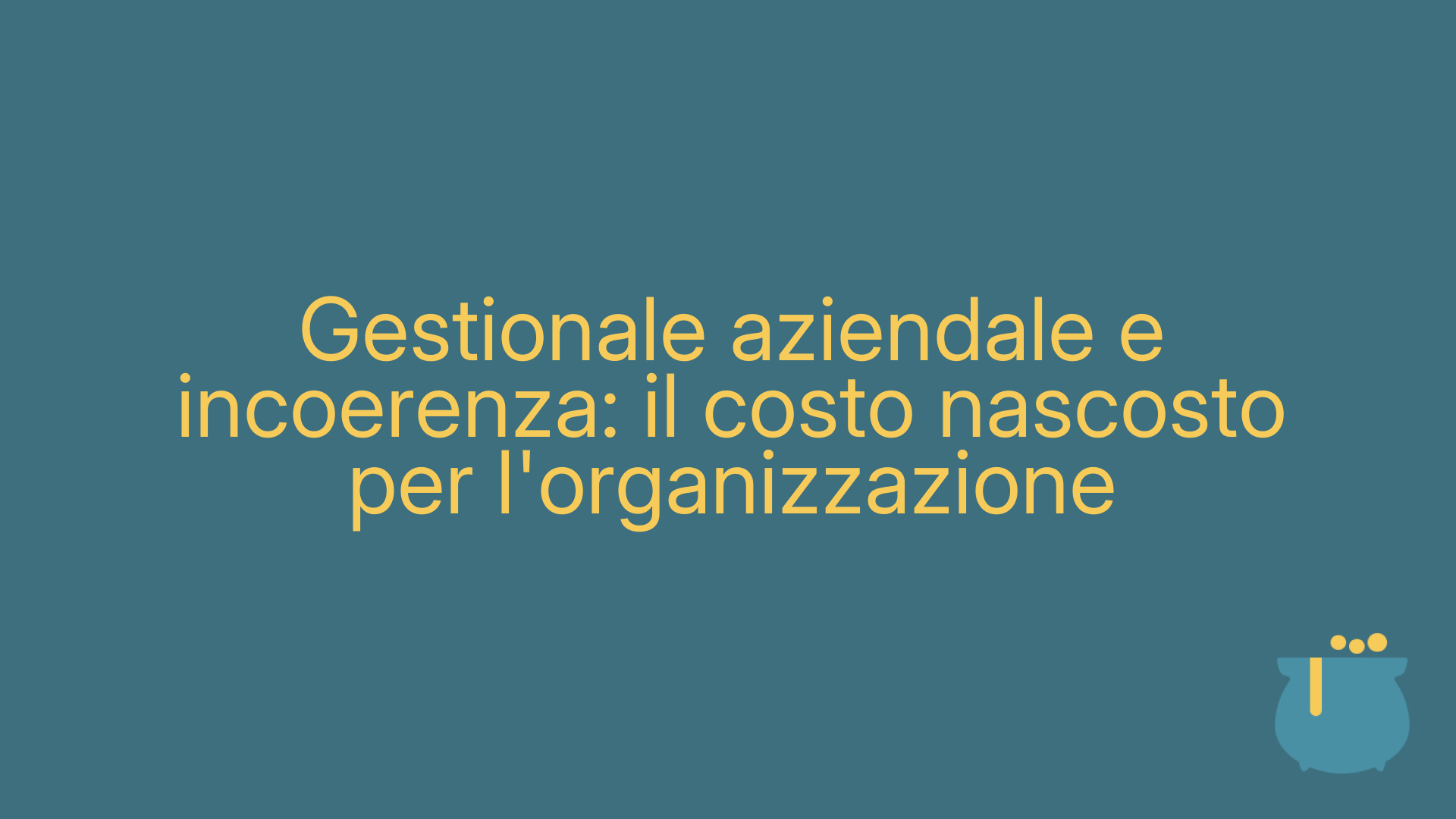 Gestionale aziendale e incoerenza: il costo nascosto per l'organizzazione