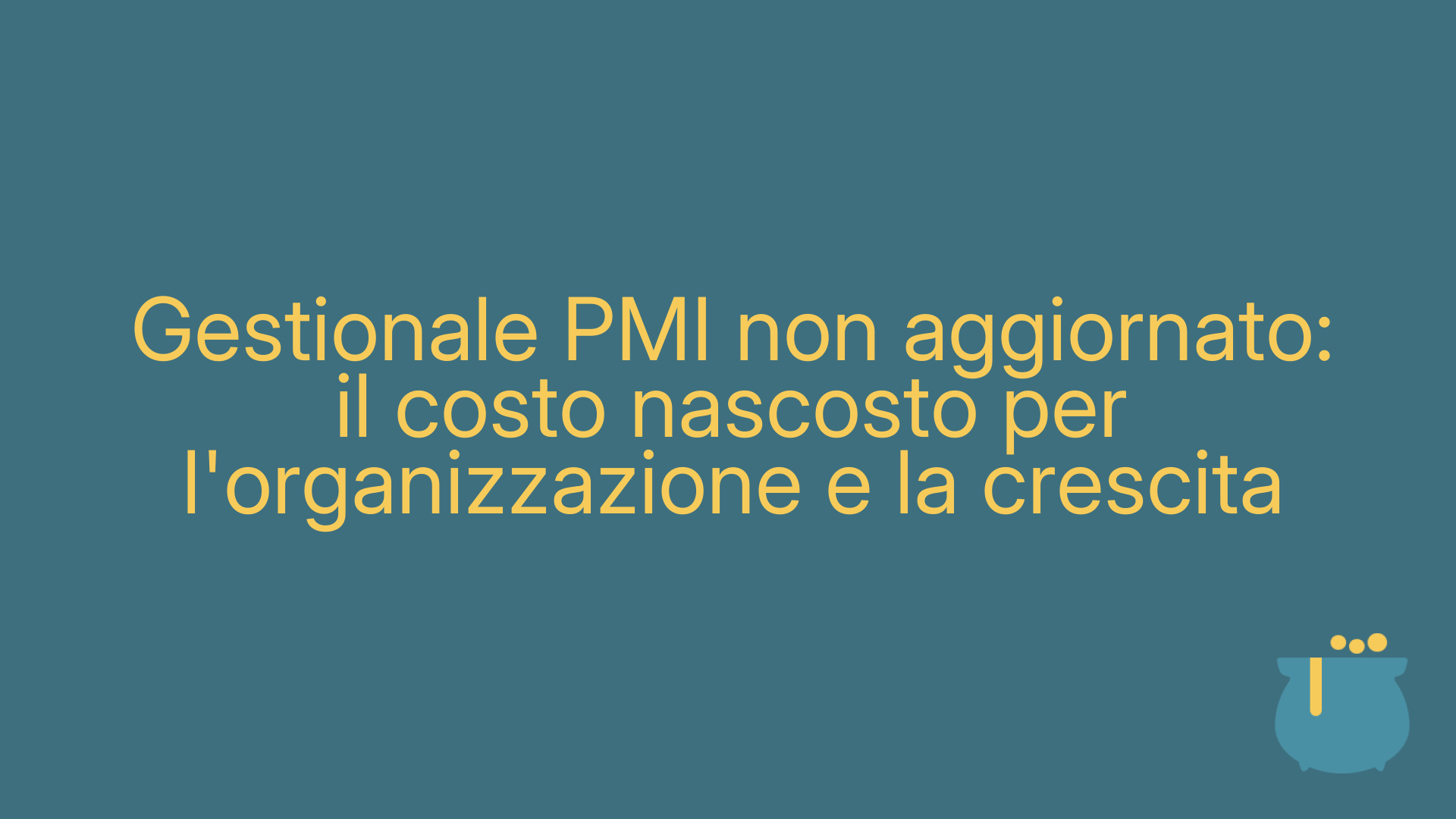 Gestionale PMI non aggiornato: il costo nascosto per l'organizzazione e la crescita