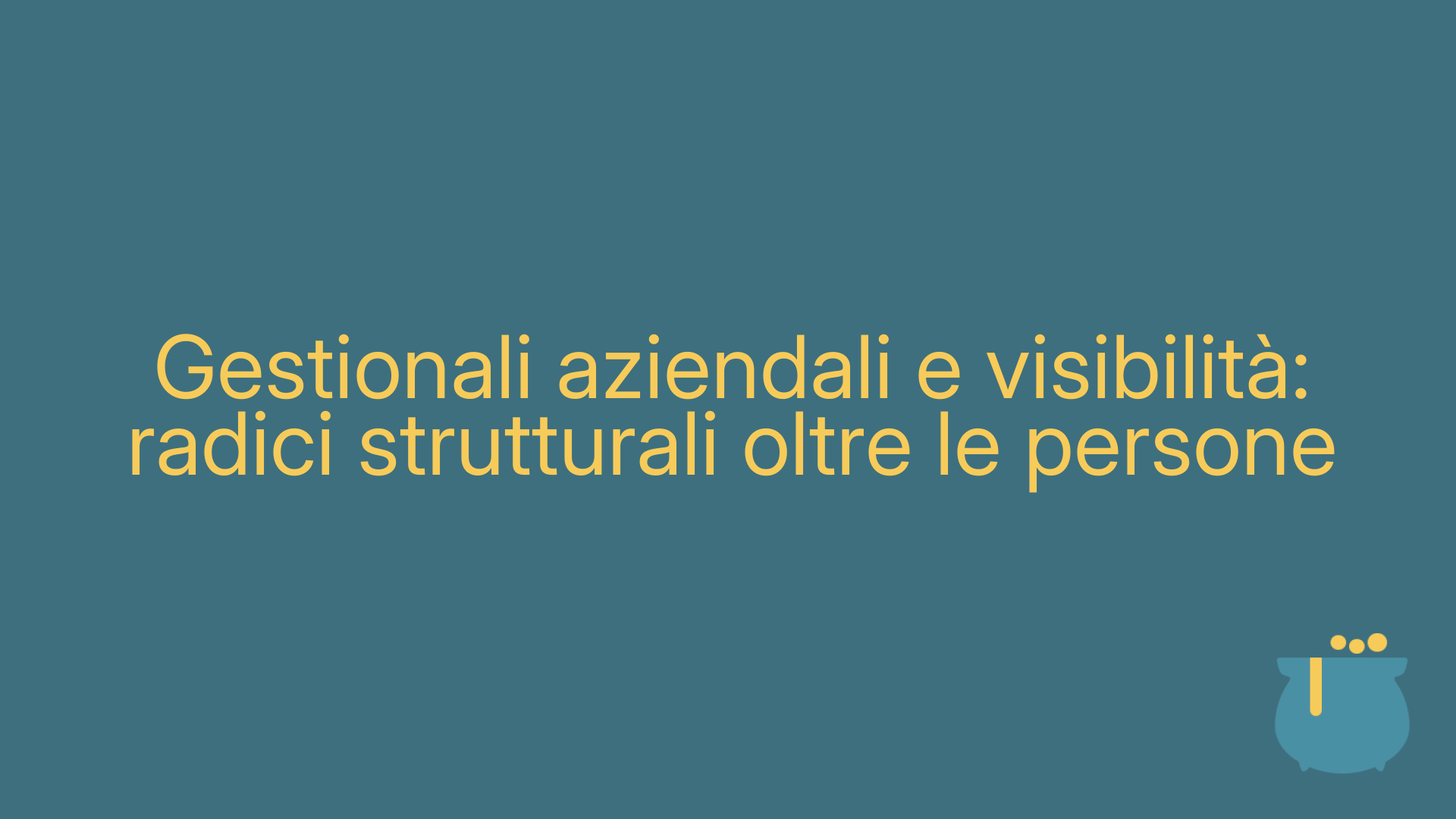 Gestionali aziendali e visibilità: radici strutturali oltre le persone