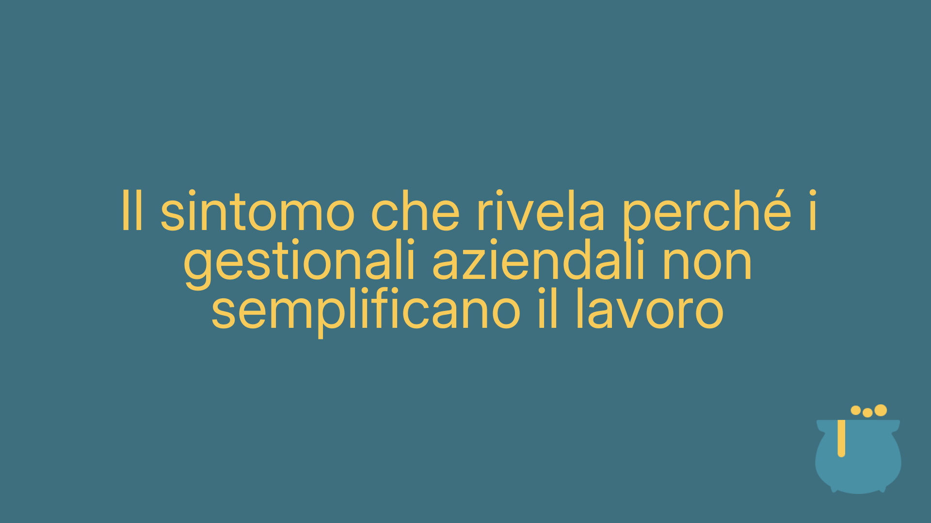 Il sintomo che rivela perché i gestionali aziendali non semplificano il lavoro