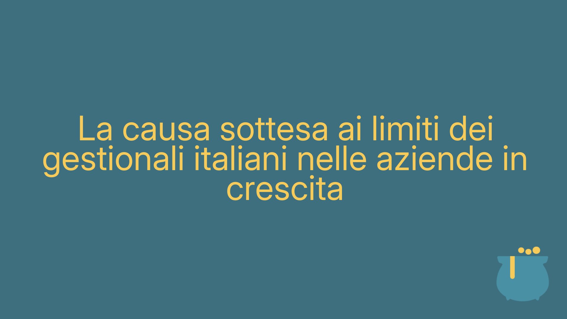 La causa sottesa ai limiti dei gestionali italiani nelle aziende in crescita