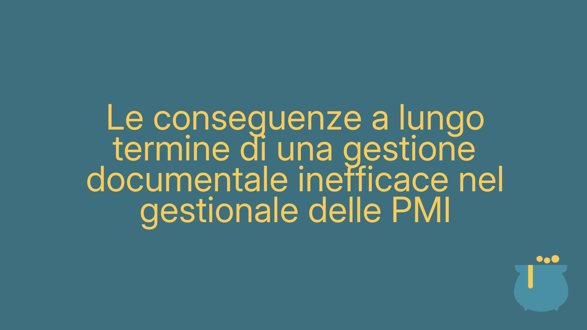 Le conseguenze a lungo termine di una gestione documentale inefficace nel gestionale delle PMI