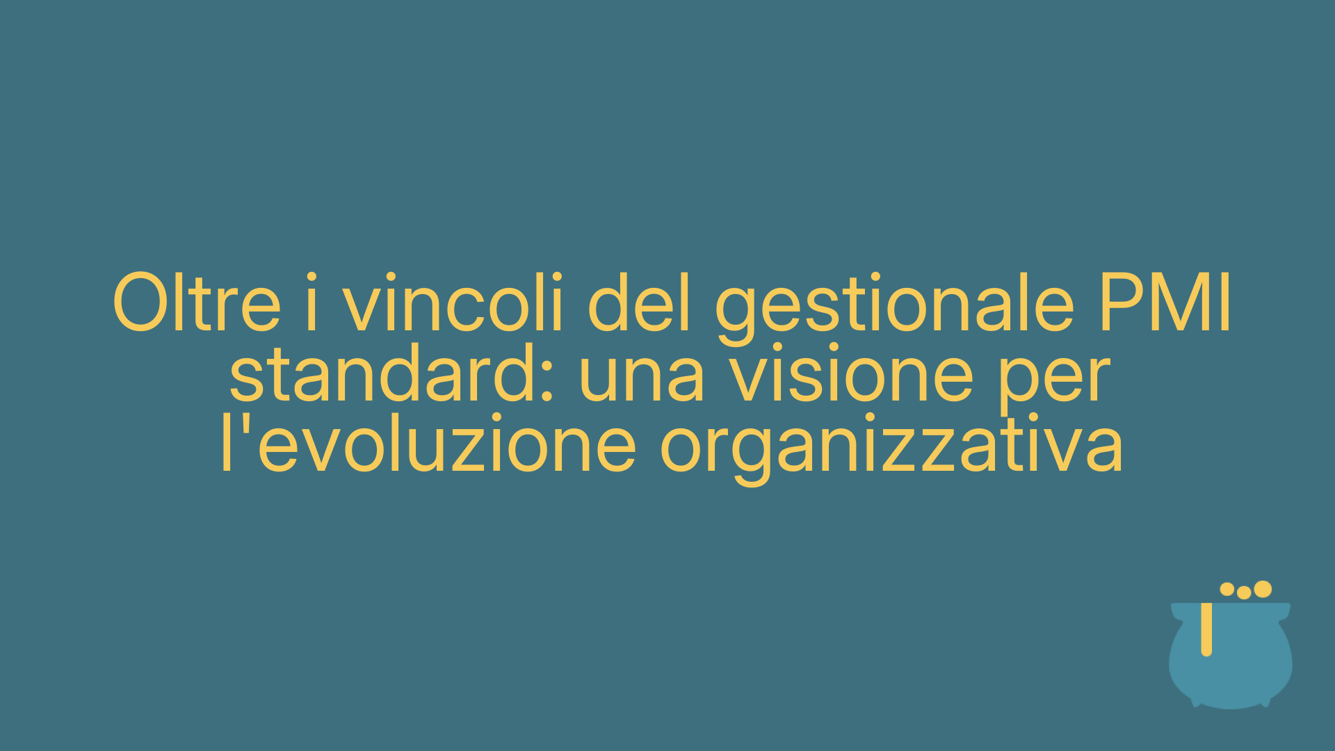 Oltre i vincoli del gestionale PMI standard: una visione per l'evoluzione organizzativa