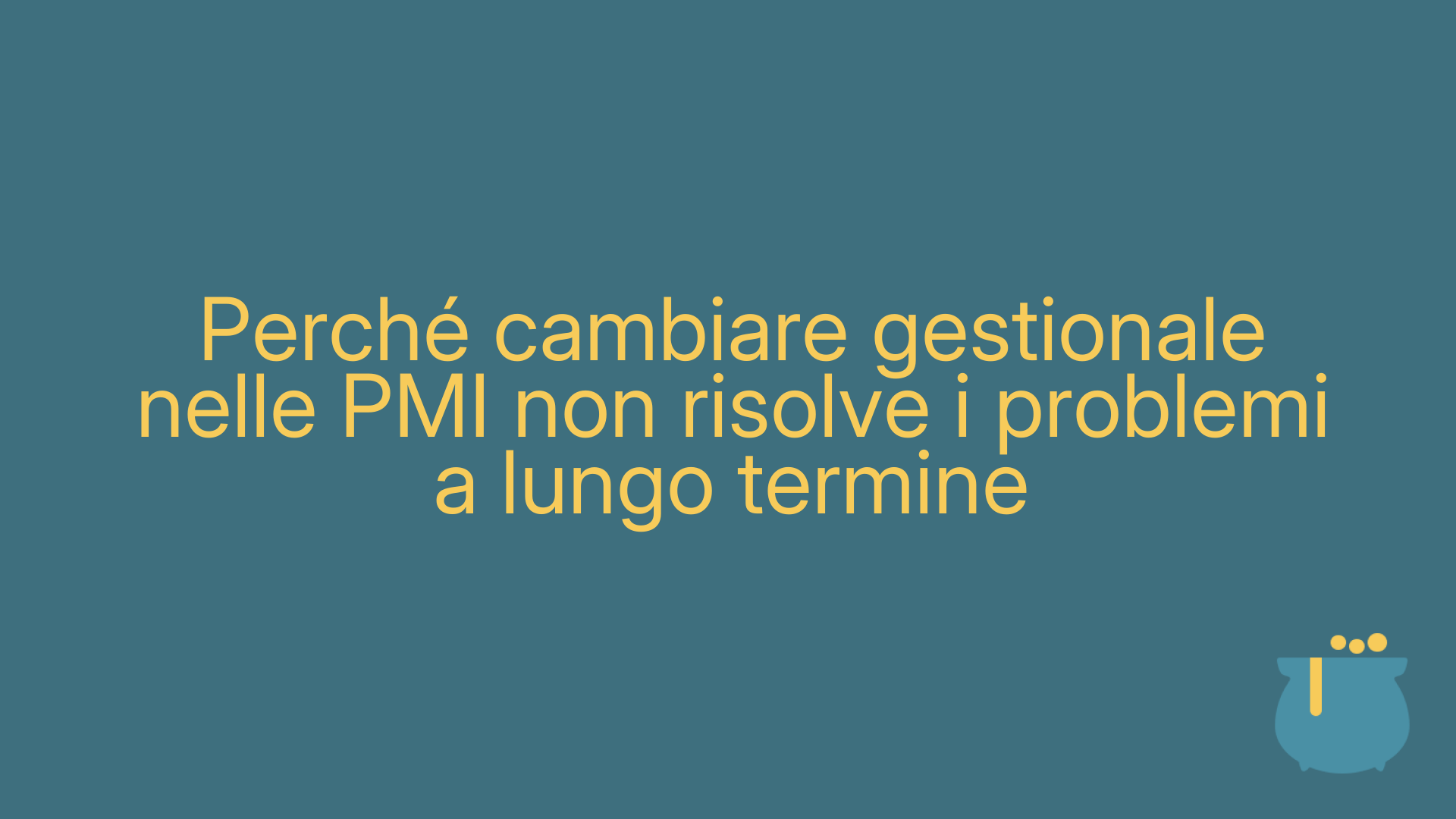 Perché cambiare gestionale nelle PMI non risolve i problemi a lungo termine