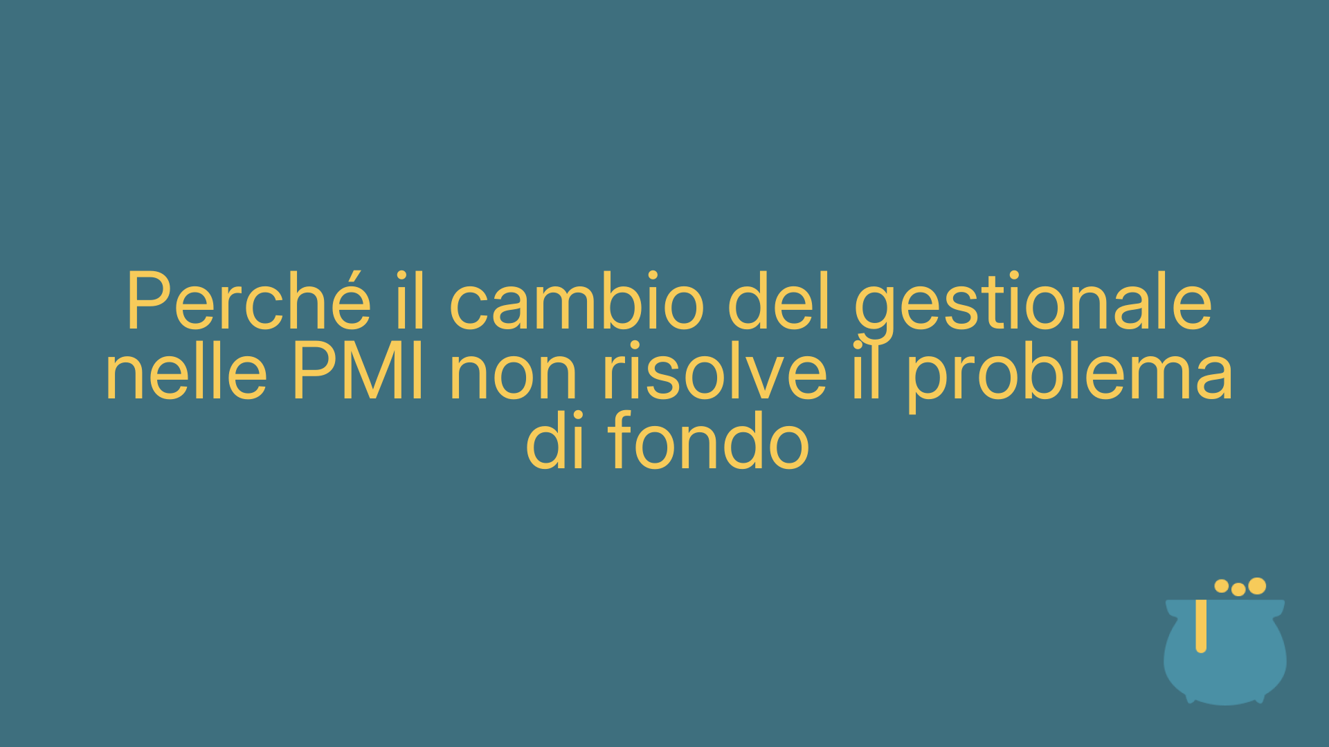 Perché il cambio del gestionale nelle PMI non risolve il problema di fondo