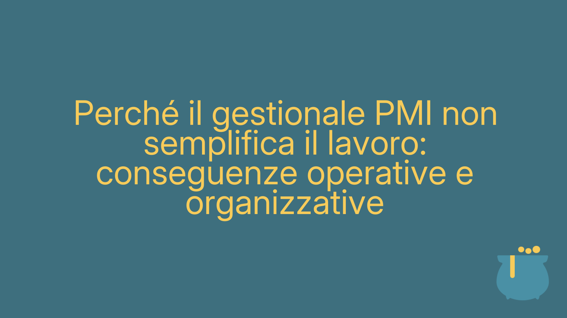 Perché il gestionale PMI non semplifica il lavoro: conseguenze operative e organizzative