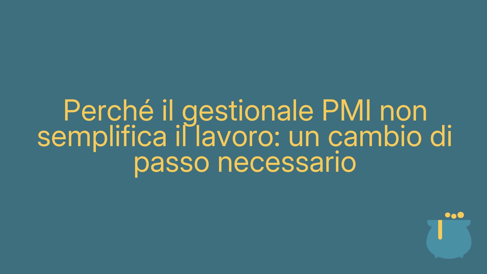 Perché il gestionale PMI non semplifica il lavoro: un cambio di passo necessario