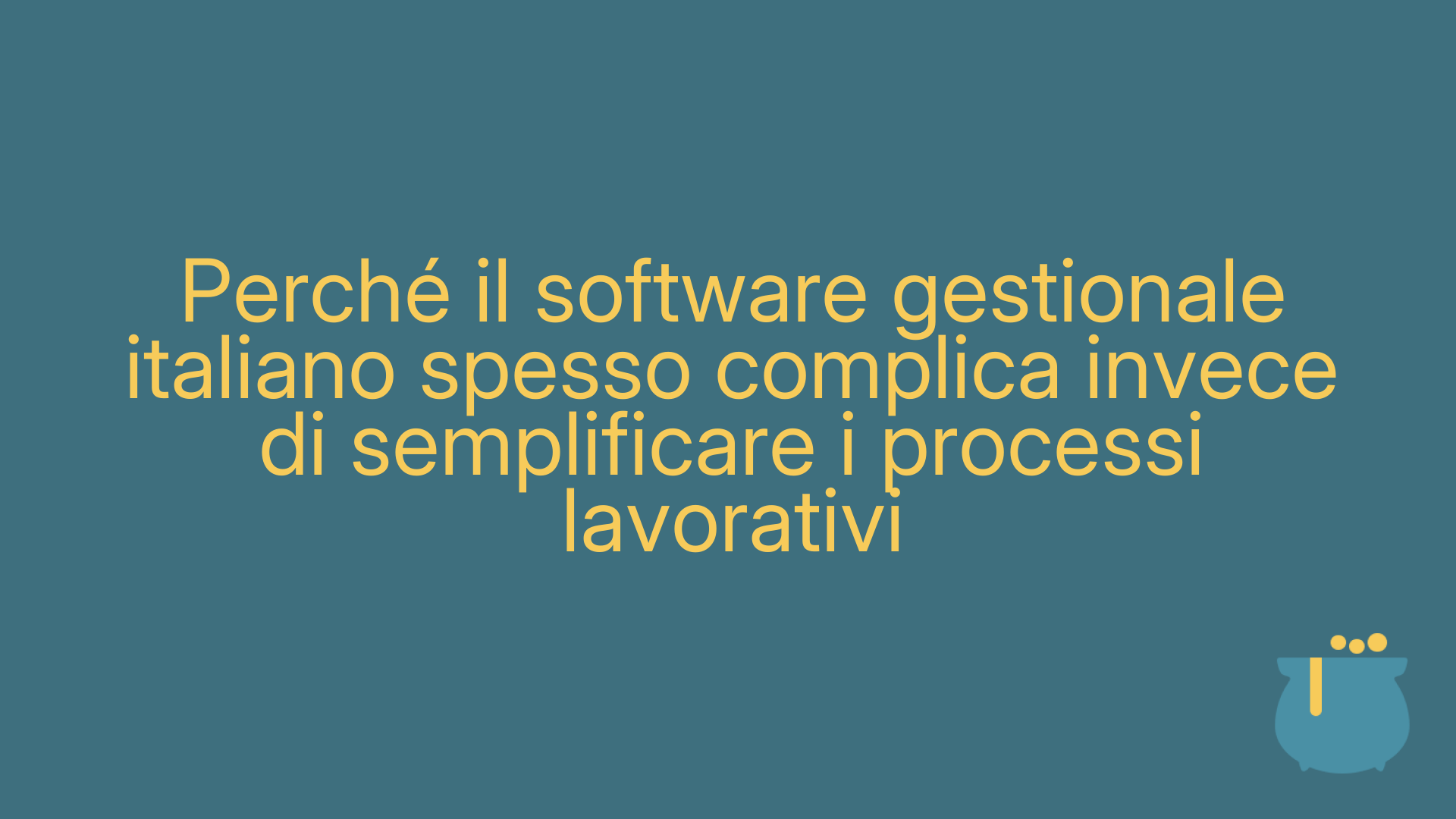 Perché il software gestionale italiano spesso complica invece di semplificare i processi lavorativi