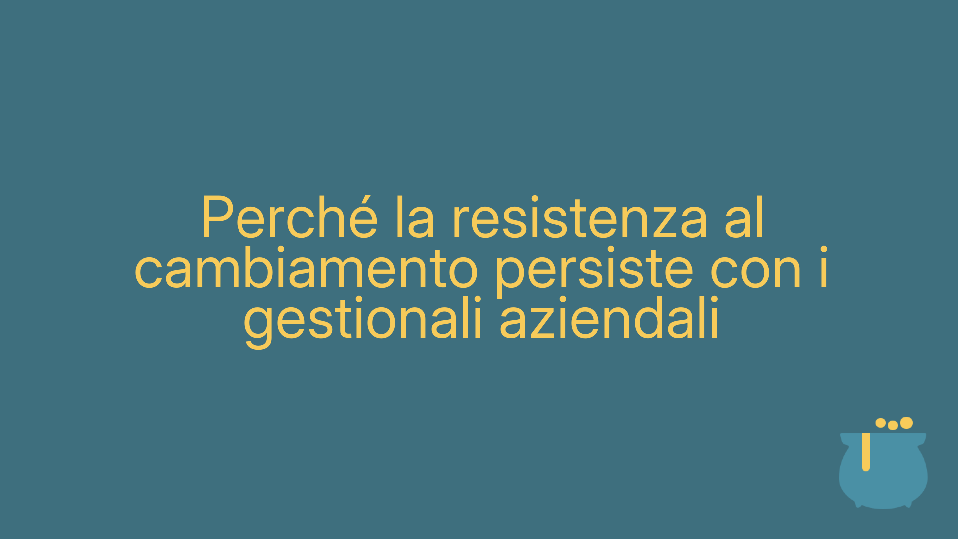 Perché la resistenza al cambiamento persiste con i gestionali aziendali
