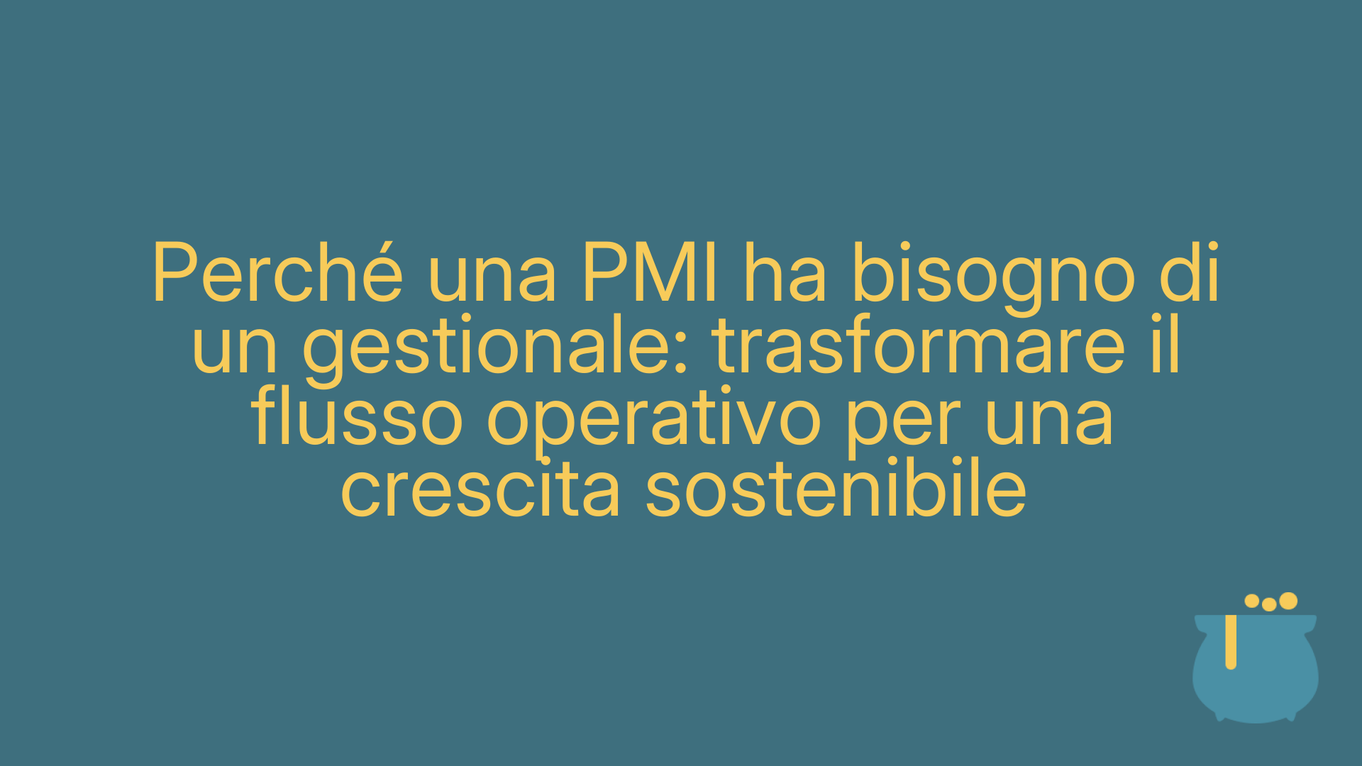 Perché una PMI ha bisogno di un gestionale: trasformare il flusso operativo per una crescita sostenibile