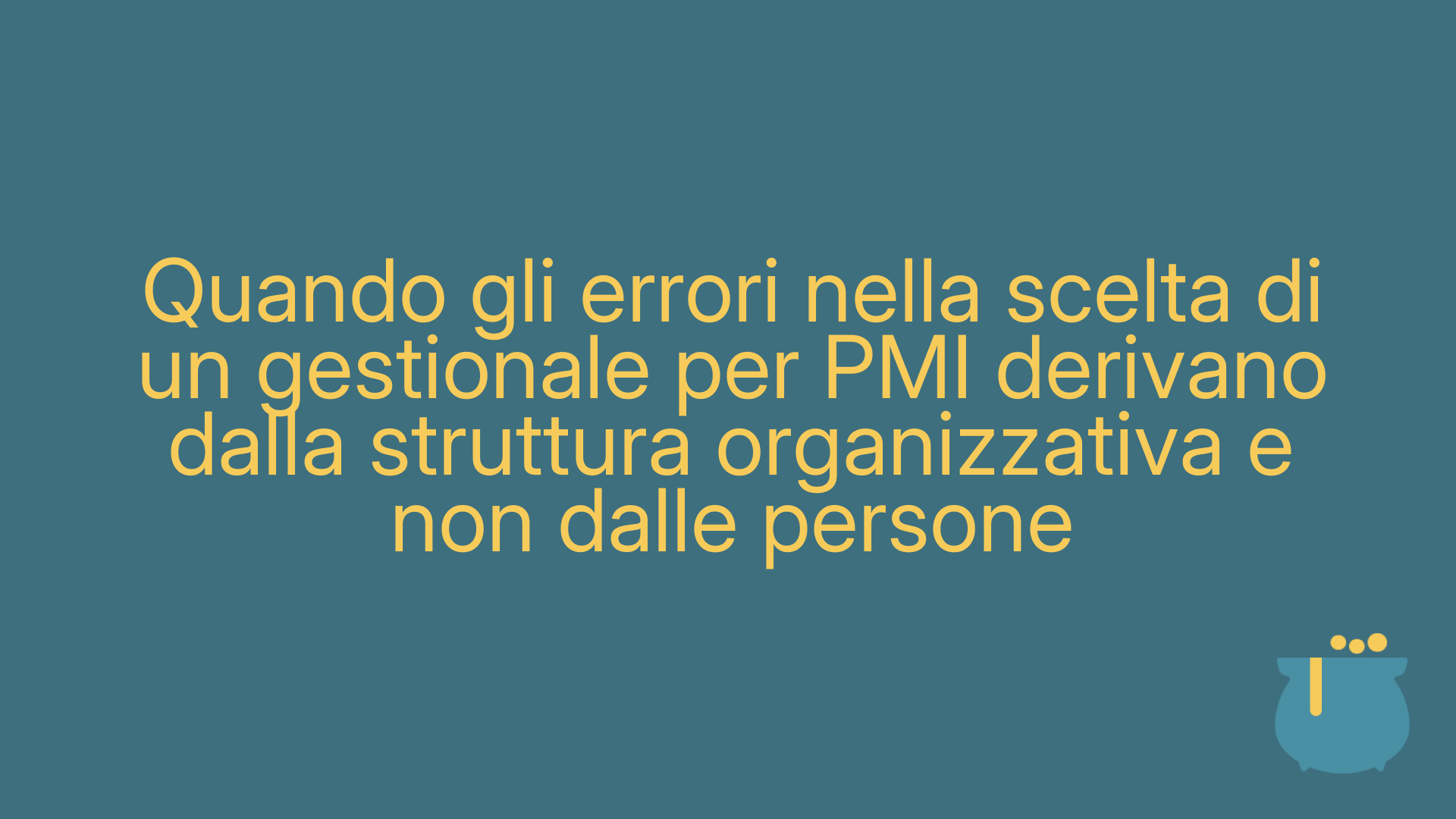 Quando gli errori nella scelta di un gestionale per PMI derivano dalla struttura organizzativa e non dalle persone