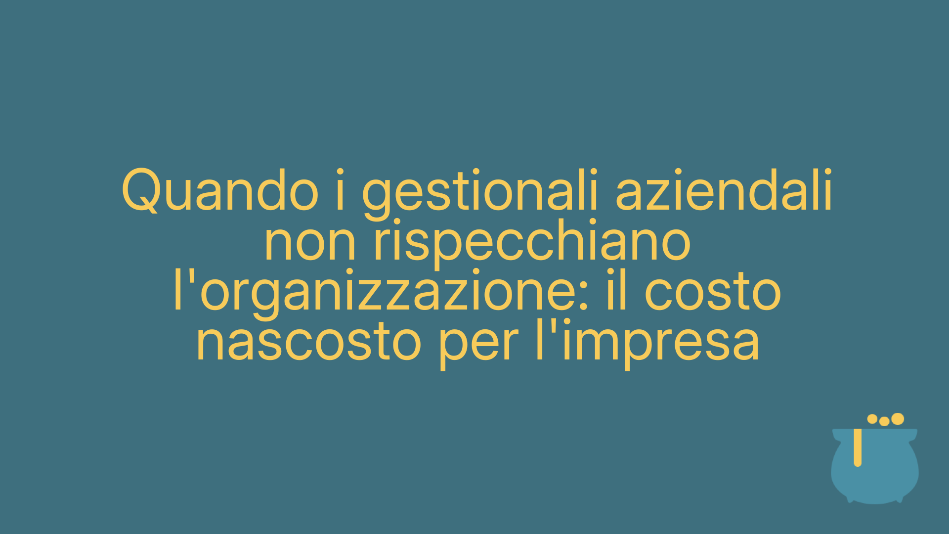 Quando i gestionali aziendali non rispecchiano l'organizzazione: il costo nascosto per l'impresa