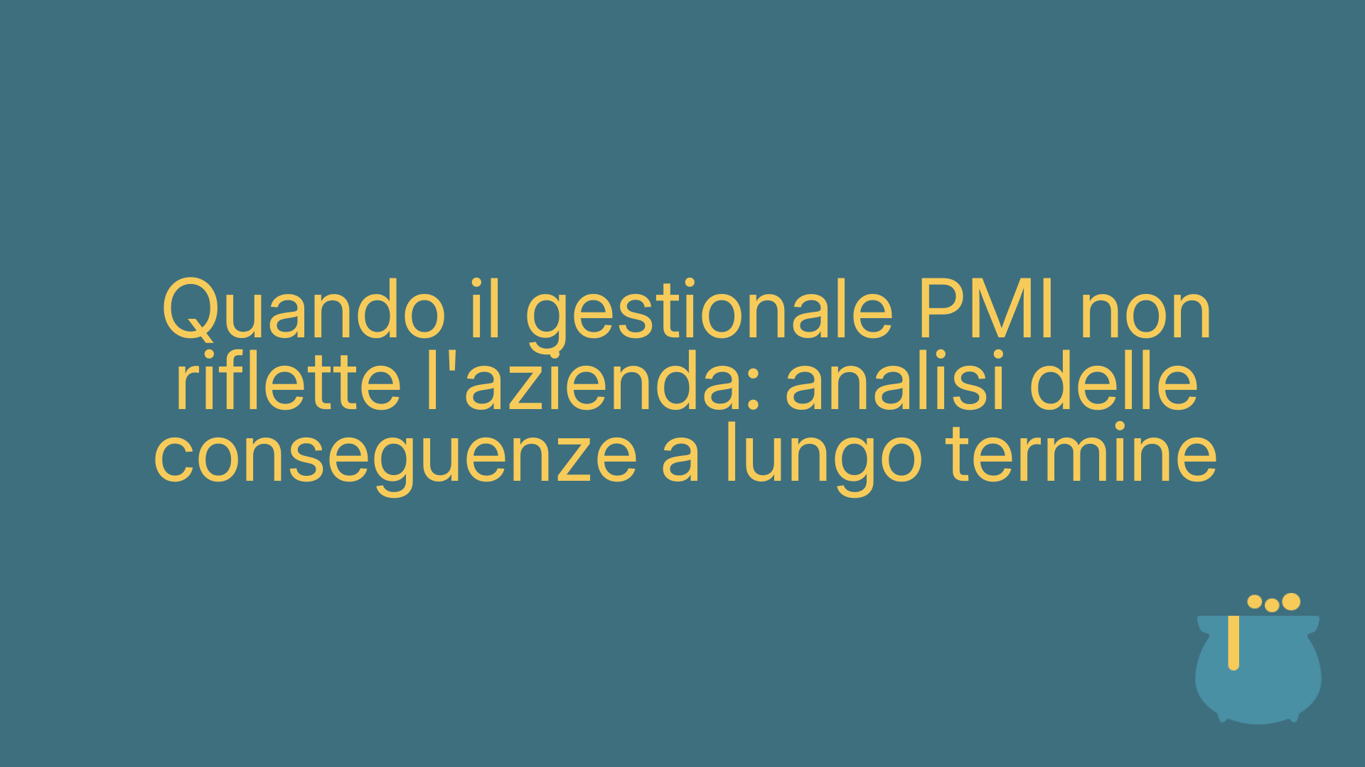 Quando il gestionale PMI non riflette l'azienda: analisi delle conseguenze a lungo termine