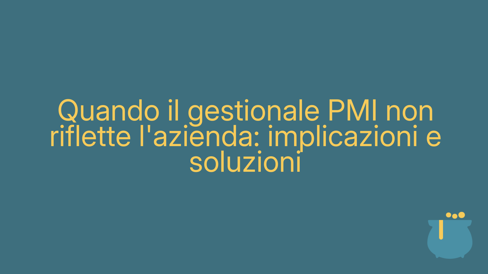 Quando il gestionale PMI non riflette l'azienda: implicazioni e soluzioni