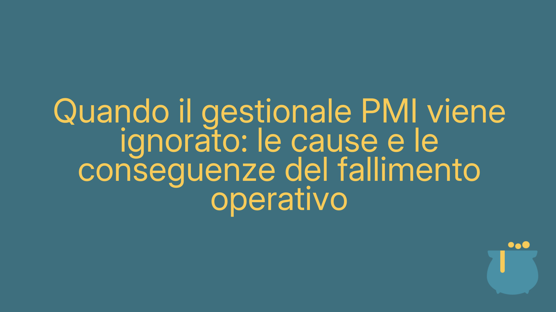 Quando il gestionale PMI viene ignorato: le cause e le conseguenze del fallimento operativo