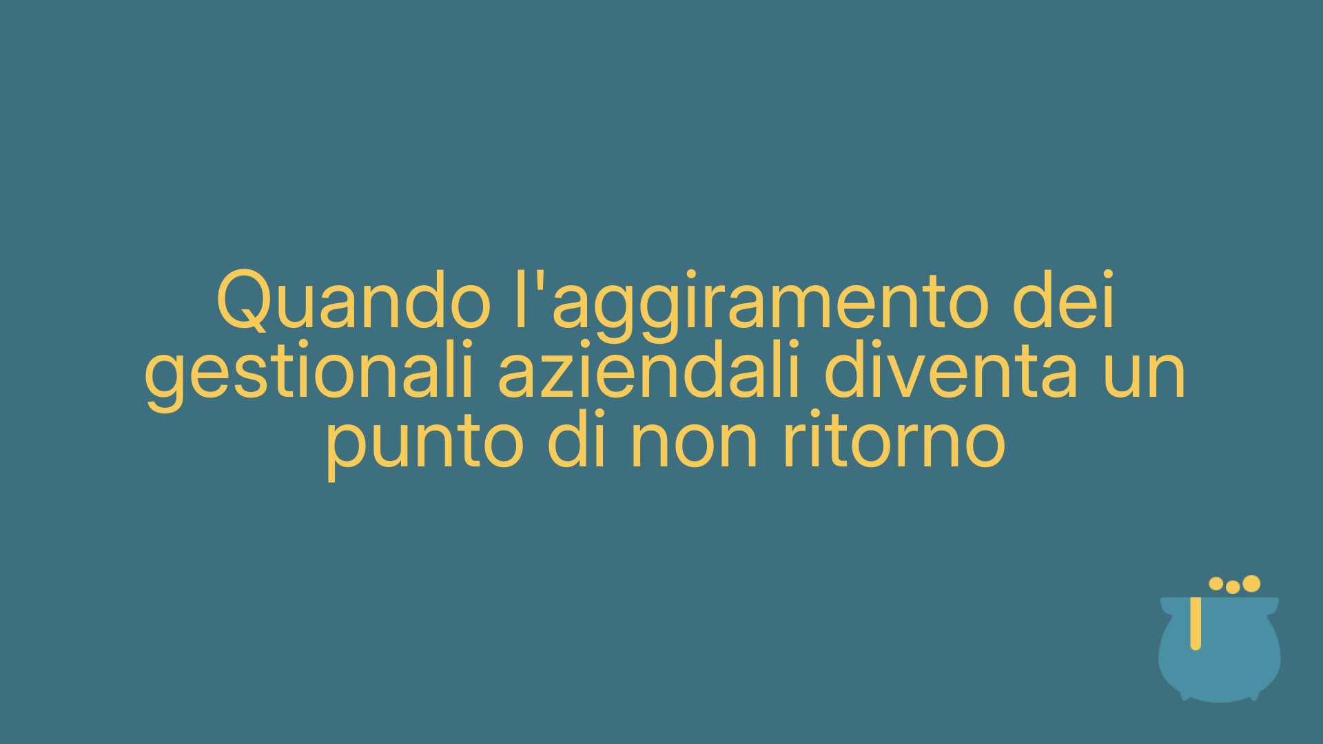 Quando l'aggiramento dei gestionali aziendali diventa un punto di non ritorno