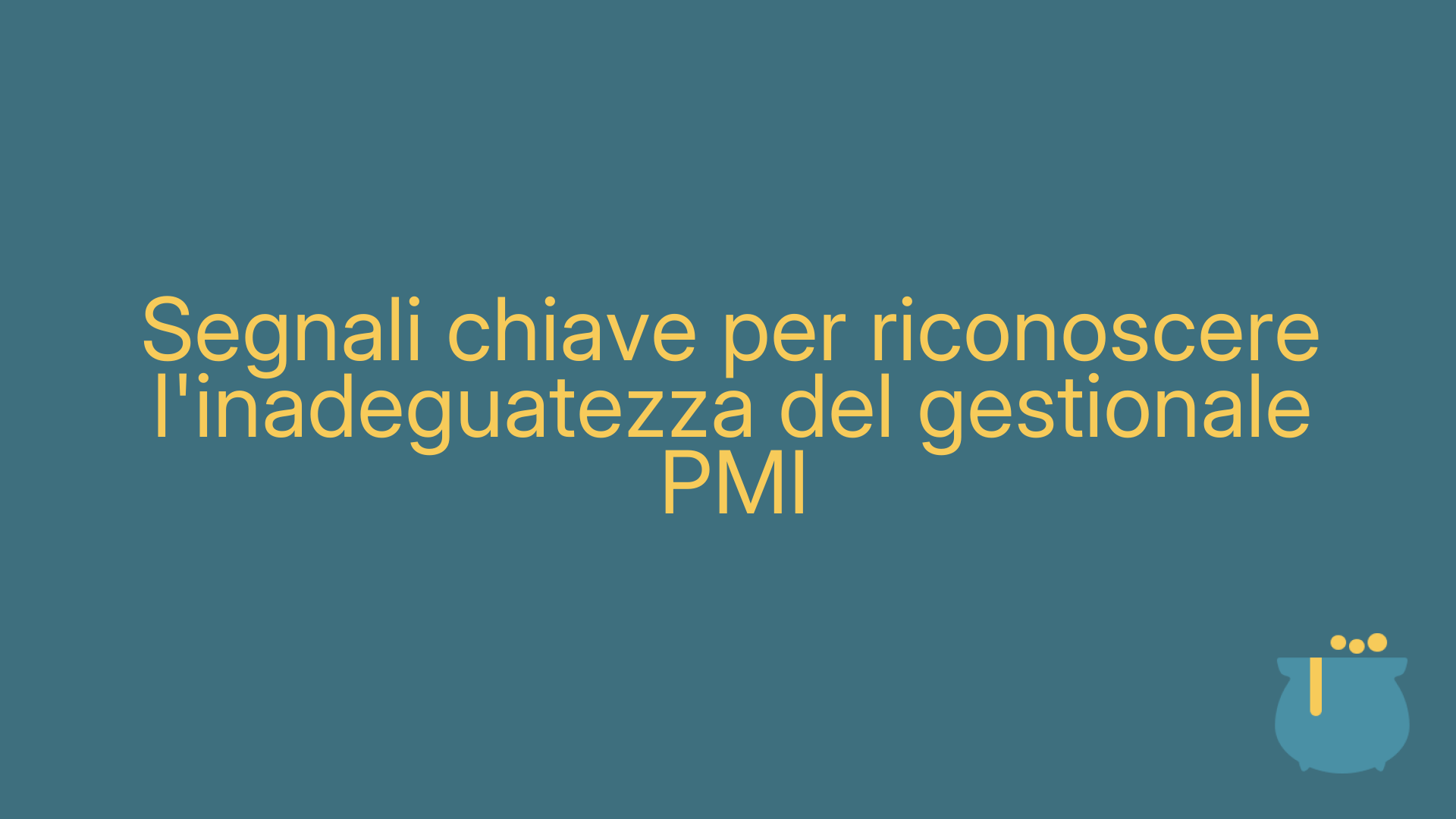 Segnali chiave per riconoscere l'inadeguatezza del gestionale PMI